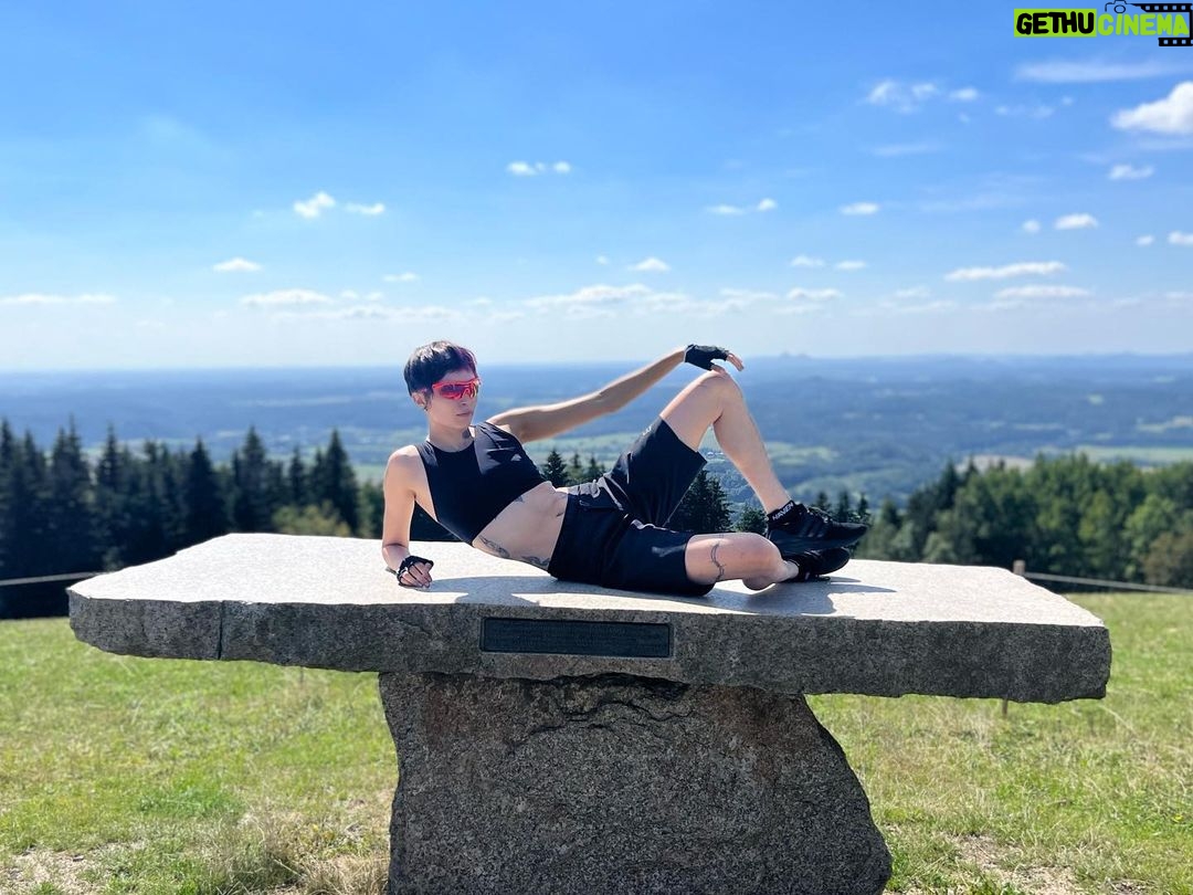 Kate Vitamin Instagram - God complex at its finest Ještěd Liberec