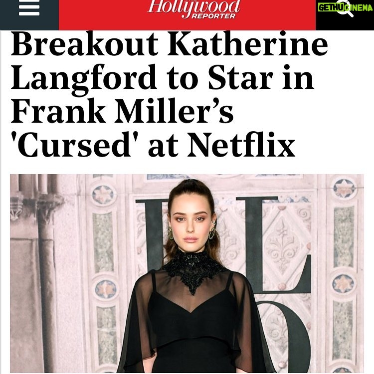 Katherine Langford Instagram - 🙌🙌 So excited to finally announce this! A total dream being asked to lead this series with such legendary creatives. Can’t wait to start ✨ #Cursed @netflix