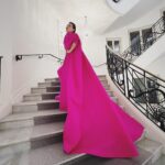 Katherine Langford Instagram - a DREAM 💞💞 @maisonvalentino @pppiccioli Cannes Palais Des Festivals