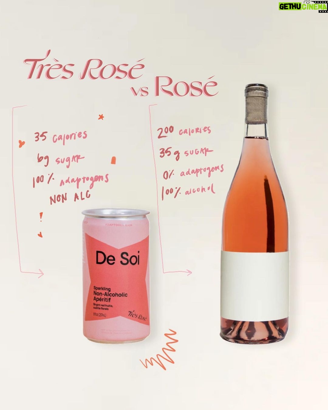 Katy Perry Instagram - The more you know… and if you don’t then it’s time to try Très Rosé 💖 #summersips