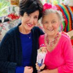 Katy Perry Instagram - My friend and health Queen Patricia Bragg was living proof that good things come in small packages. She may have been pint-sized, but she was bold, boisterous, and beautiful…like a fairy of happiness and health, with flowers in her hair, always singing, dancing, bouncing around doling out health quips with every twirl! I have to admit, when my mom first introduced me and my siblings to Patricia (and Bragg apple cider vinegar) in the 90’s, we were bewildered by both, lol #iykyk But as wisdom comes with age, she ended up not only being good for my body but my soul. As a teenager she warned me against underwire bras and always told me to stand up straight! As an adult, and now as a parent, I find myself following her sage advice. Sometimes, I put a Bragg ACV shot in Daisy’s lunch and so, it’s my little way of continuing on her legacy of “health is wealth.” She was a real believer in expression, joy, and creativity, and when I identified that music was my thing, she bought me my first guitar. She was always there for my family, like a our eccentric, health-first Auntie. So glad I got to be there for her final birthday, and that my mom was able to pray over her the day she transitioned into the light ✨ I’m forever grateful for my friend, the life she led dedicated to the well-being of others, and of course for that little blue guitar that changed the course of my life. Thanks for looking out for us all Patricia 🍎♥️