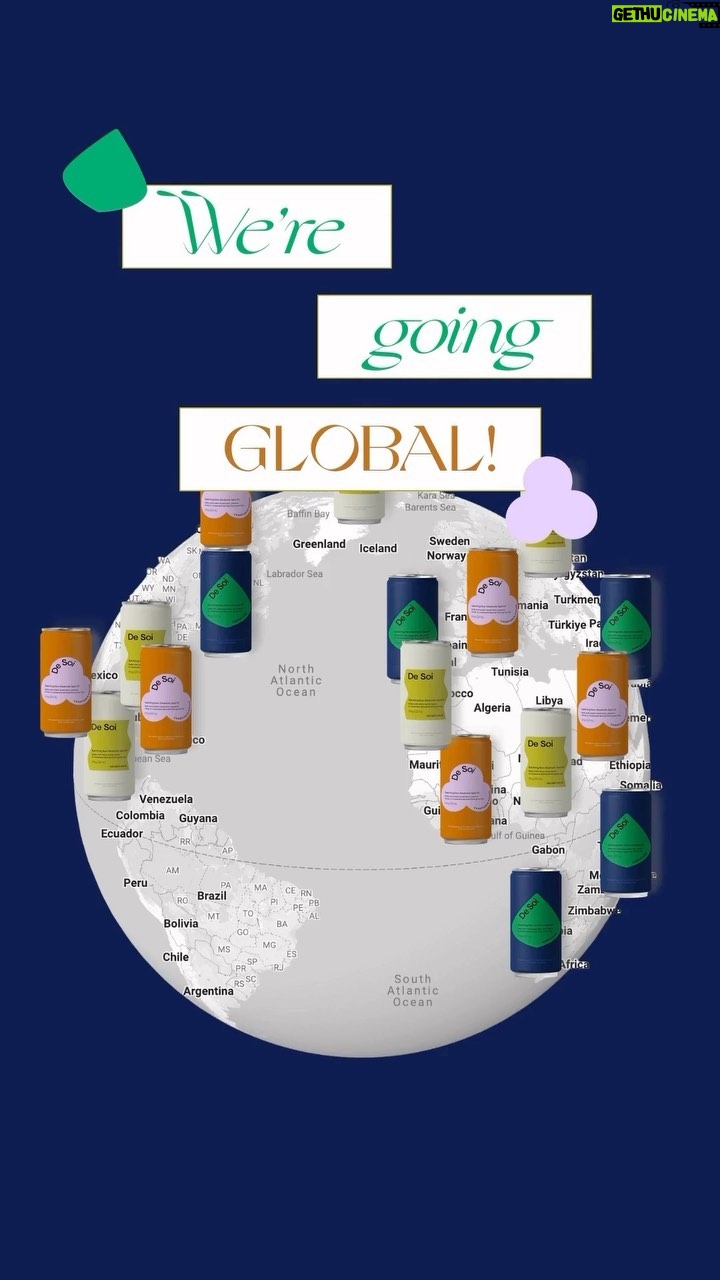 Katy Perry Instagram - Coming at you this Thirsty Thursday with some big news: we’re going global! Yep, our international friends can finally try De Soi. Order your apéritifs abroad on our site now. À votre santé!
