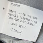 Katy Perry Instagram – if I anyone ever needed proof that Daisy is my daughter they can always reference the card she told her teachers to write me at school for #mothersday 😂♥️