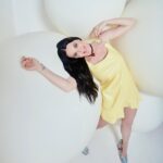 Katy Perry Instagram - 🙃 Shoes: The Uplift Pump @katyperrycollections Dress: The Stella @aboutyou #shoesdaytuesday