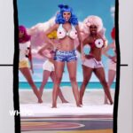 Katy Perry Instagram - I took @voguemagazine to @resortsworldlv to #PLAY with my Life In Looks 👗👠🤸🏻‍♀️ From Karl to @katyperrycollections, fake tans to @fireworkfoundation, see ur girl’s styling journey…so far 😉