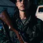 Keean Johnson Instagram - @showtime #wacotheaftermath Thanks to @ja_collective for the help on my audition! We were outside a Wells Fargo in the middle of Wyoming in the freezing cold… and I could NOT get the lines out :)