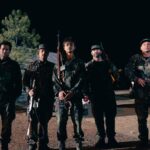 Keean Johnson Instagram - @showtime #wacotheaftermath Thanks to @ja_collective for the help on my audition! We were outside a Wells Fargo in the middle of Wyoming in the freezing cold… and I could NOT get the lines out :)
