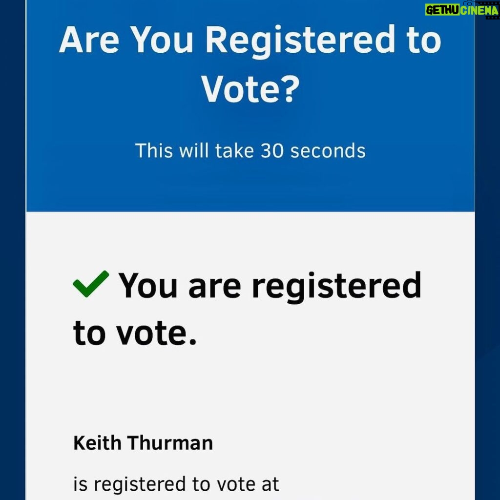 Keith Thurman Instagram - http://vote.org power to the people you only have rights if you use them