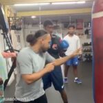 Keith Thurman Instagram - Always good to see my guy @jaboowins3. Showed him the ropes yesterday and put him through a workout at #StPeteBoxingClub. #OneTime