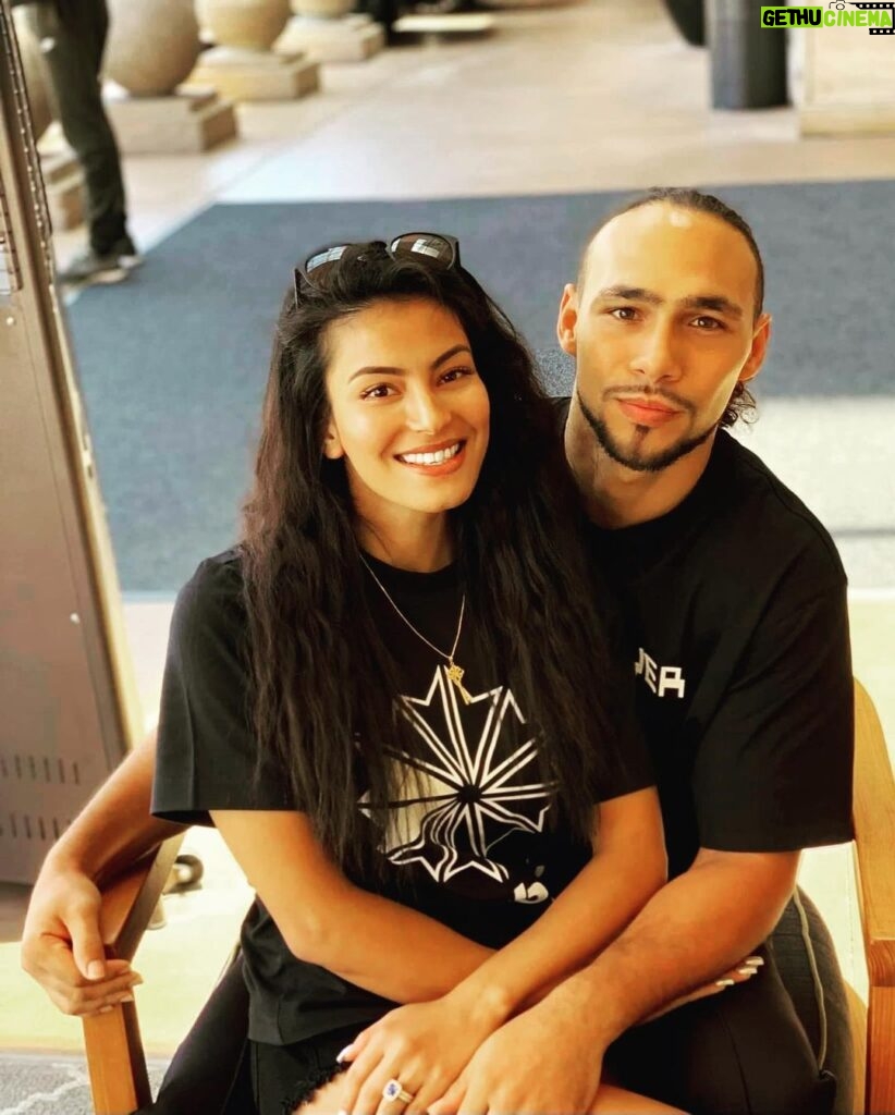Keith Thurman Instagram - Happy anniversary 5yrs of love ❤️ laughter and joy I’ve grown so much in this short time looking forward to the journey and growth to come #Fightforfamily