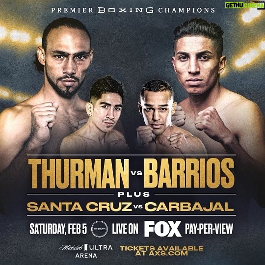 Keith Thurman Instagram - I'm back to Vegas! Don’t miss #ThurmanBarrios Feb. 5 🎟 via @axsevents: https://www.axs.com/events/421860/thurman-vs-barrios-santa-cruz-vs-carbajal-tickets?q=Keith+Thurman+