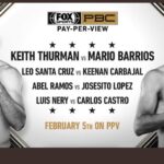 Keith Thurman Instagram - Feb 5th I’m back! It’s grind time! Stacked card feb. 5th with be a great night on boxing for all fight fans it’s show time 2022