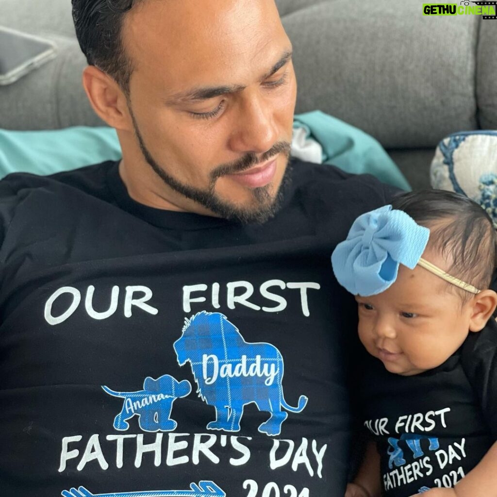 Keith Thurman Instagram - Happy Father’s Day 👨 so much has been added to my life from a boy to a man to a Father let’s grow together my sweet child Ananda