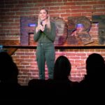 Kelsey Cook Instagram - Tour life lately 🍪 ✈️ The video is from @dancumminscomedy’s Timesuck Podcast Summer Camp last weekend. We did a show for 500 people in a barn in Pennsylvania and it was one of the best crowds I’ve ever performed for. As a longtime Timesuck fan, it was so cool to be there 🙌🏻 Louisville this weekend!! let me know what cities you want me to come to next year because we’re getting the 2024 tour set up! 👇🏻 📸 @melissalynnel