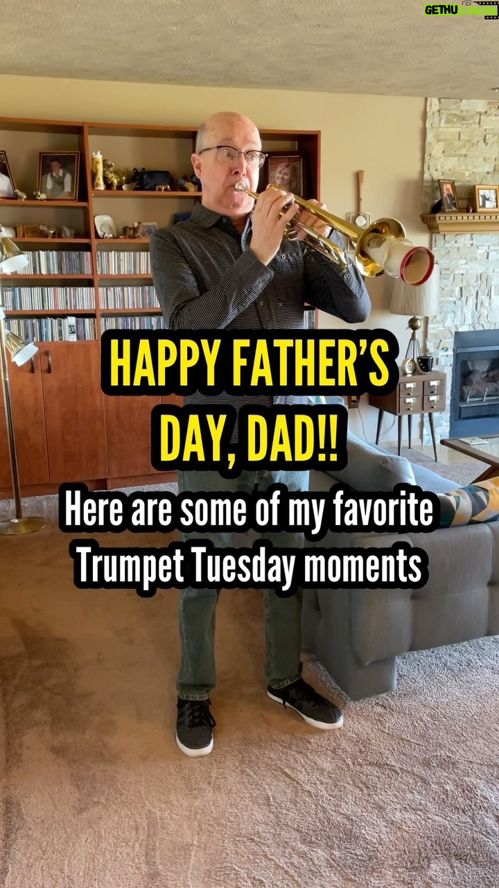 Kelsey Cook Instagram - I’m so lucky that not only do I get to hear my dad play Missy Elliott and DMX on trumpet, but that he’s also the most loving and supportive Dad imaginable. I love you, Dad! ❤️