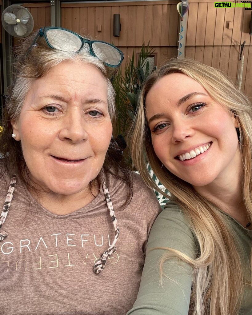 Kelsey Cook Instagram - Happy Mother’s Day to the foosball queen and the most amazing mom on the planet 👑 Two years ago, my mom was diagnosed with Frontotemporal Dementia. She spent five months in the hospital, has gone on and off hospice multiple times, and has pulled through at every turn. She is by far the strongest person I’ve ever known. If you also have a parent with dementia, know that you’re not alone. It can feel isolating to care for a loved one going through this disease, but as I’ve started to open up more about it, I’ve been overwhelmed by the amount of people who are going through something similar. Thank you to everyone who’s sent incredibly thoughtful emails to our podcast’s account ❤️ they’ve made a huge difference for me and I appreciate it so much 🫶🏻