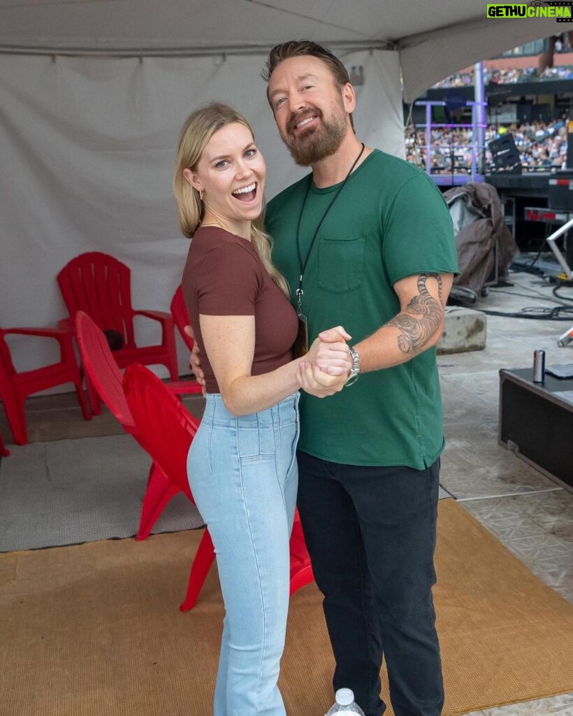 Kelsey Cook Instagram - Okay last ones from the @bertkreischer Fully Loaded tour! 📸 Thank you @toddrphoto for the pics! @thatchaddaniels and my horrific prom poses continue to spread across the country. Phoenix tonight-Sunday at @cblivephx and so many more dates for the rest of the year 👇🏻 Aug 4 Davenport, IA Aug 11-13 Dania Beach, FL Sept 15-16 Ft Collins, CO Sept 28-30 Louisville, KY Oct 5-7 Spokane, WA Oct 19-22 Cleveland, OH Nov 2-4 Grand Rapids, MI Nov 9-11 Washington, DC Nov 15 Nashville, TN Nov 16 Huntsville, AL Nov 17-19 Atlanta, GA Dec 1-2 Boston, MA Dec 7-9 Tampa, FL KELSEYCOOK.COM🎫 AutoZone Park