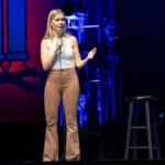 Kelsey Cook Instagram - 10,000 PEOPLE 🤯 Sunday night was hands down one of the coolest experiences of my life. @bertkreischer’s crowds are next-level, and I can’t believe I got to perform where the OKC Thunder play. Every comic on this tour is such a killer—go see them on some of the last tour stops. Thank you again Bert for an unforgettable weekend! Come see me on tour in Phoenix Fri-Sun at @cblivephx!! ☀️ 📸 @toddrphoto Paycom Center