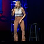 Kelsey Cook Instagram - 10,000 PEOPLE 🤯 Sunday night was hands down one of the coolest experiences of my life. @bertkreischer’s crowds are next-level, and I can’t believe I got to perform where the OKC Thunder play. Every comic on this tour is such a killer—go see them on some of the last tour stops. Thank you again Bert for an unforgettable weekend! Come see me on tour in Phoenix Fri-Sun at @cblivephx!! ☀️ 📸 @toddrphoto Paycom Center