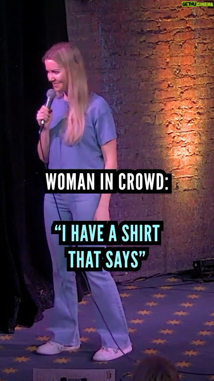 Kelsey Cook - 10.5K Likes - Always getting new merch ideas 🐦 the shows in Grand Rapids this weekend are starting to sell out so grab a ticket! #standupcomedy #comedy #reels #cleveland #fashion
