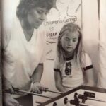 Kelsey Cook Instagram - Today is my mom’s 71st birthday! ❤️ she was diagnosed with frontotemporal dementia 3 years ago, and back then, doctors thought she might only have 6 weeks to live. She is the strongest person I know, and has persevered through seemingly impossible situations. Every birthday of hers where I can still hear her voice feels especially meaningful. She’s not able to communicate as much or as clearly anymore, but I still get glimpses of the old her. I went to a local foosball tournament last week and I missed her so much. I kept picturing her being there, telling me to not rush my shot, or to switch up my defense, or shouting “WOOO-OO!” if I scored. She’s my whole heart and I feel so lucky everyday that she’s my mom ❤️ happy birthday mama