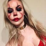 Kelsey Cook Instagram - My Halloween makeup has improved marginally over the years 🎨