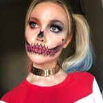 Kelsey Cook Instagram - My Halloween makeup has improved marginally over the years 🎨