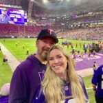 Kelsey Cook Instagram - Unbelievable tickets and field access for the Vikings game! 🏈 Thanks @cyamundson for the hookup. We’ll take you to Olive Garden for your birthday and then we’ll be even.