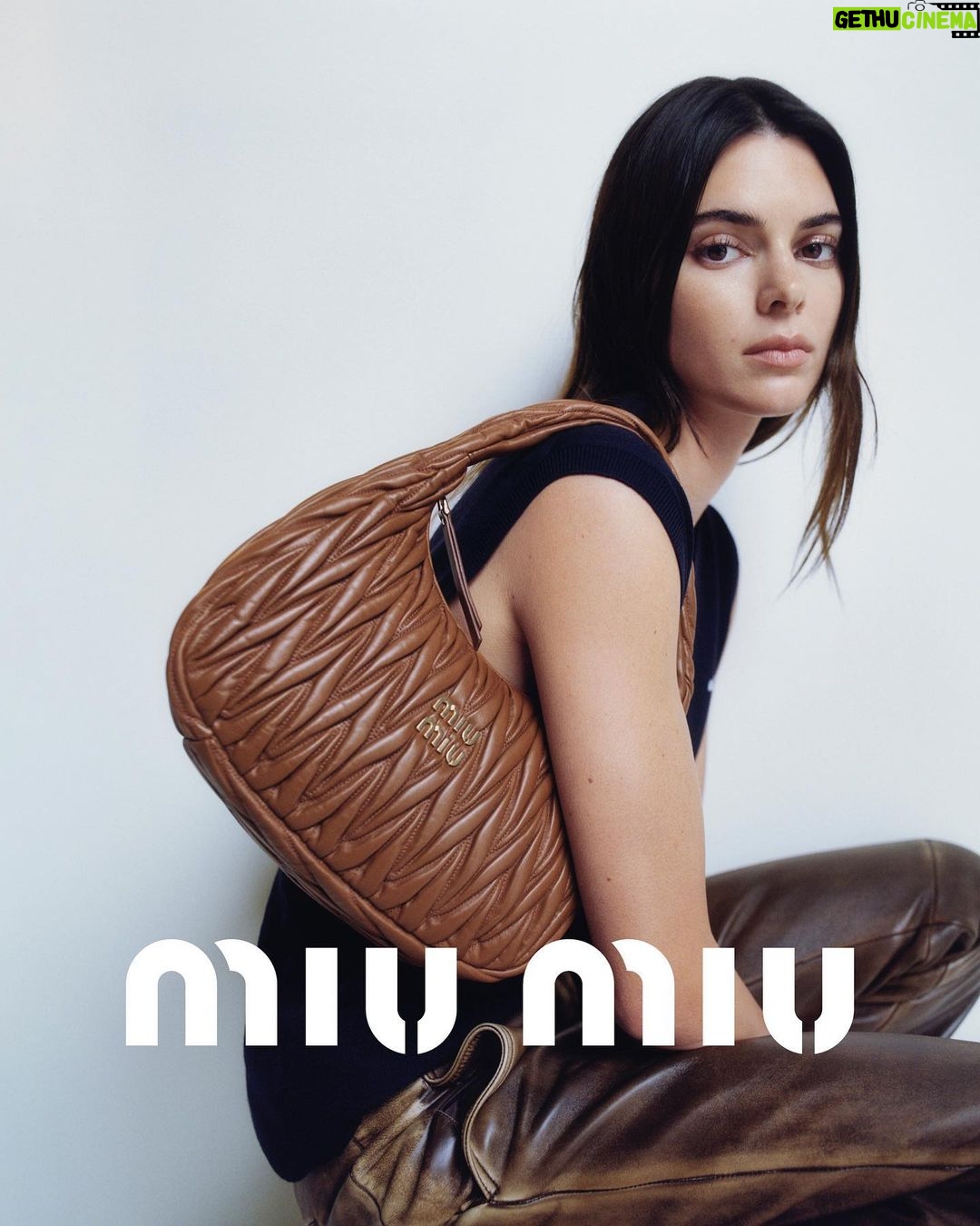 Kendall Jenner Instagram - @miumiu SS23 by @zoeghertner