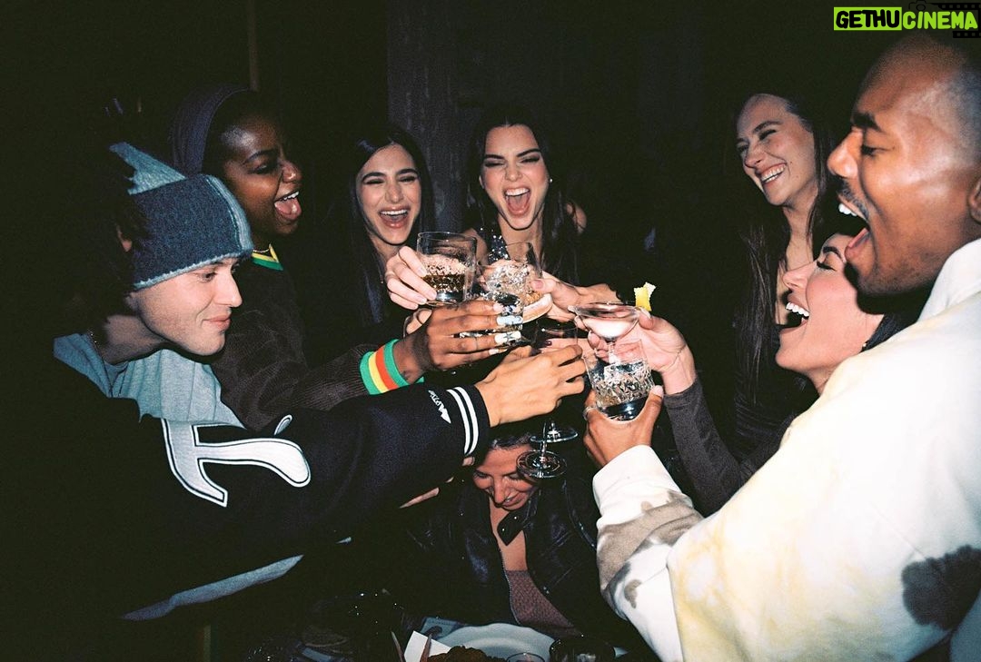 Kendall Jenner Instagram - happy nights with @drink818