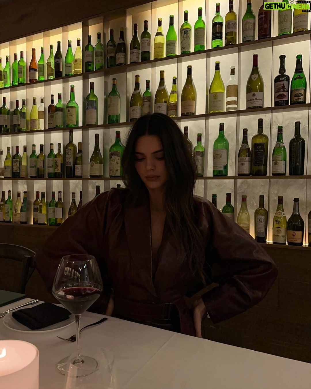 Kendall Jenner Instagram - me and my wine again
