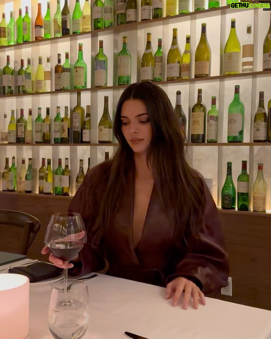 Kendall Jenner Instagram - me and my wine again