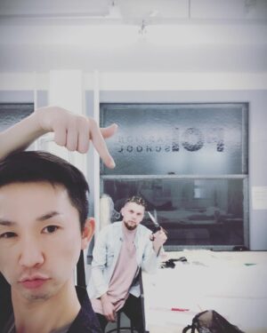 Kentaro Kameyama Instagram - #projectrunway #reunion #designerkentaro #designerbrandon