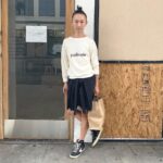 Kentaro Kameyama Instagram - I dressed up head to toe in Kentaro Kameyama, and decided to #support #local #businesses including my self. I came out to pick up my #lunch in #Hollywood as promoting my #brand by my own. My entire look is available at www.kentarokameyama.com #Hakama #Shorts: $185 #Vintage #Cut #Sweater: $110 Hope everyone is safe and so #happy !