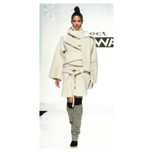 Kentaro Kameyama Instagram - Thank you, Meisha! #projectrunway16 #winterwonderland #lifetime #designerkentaro