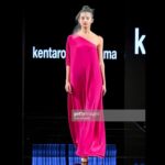 Kentaro Kameyama Instagram - Just came back from #NY late last night. This is one of my #favorite #dresses from my #newest #collection presented in #nyfw . Thank you @hectorsimancas again, doing the #beautiful #makeup ! Manhattan, New York