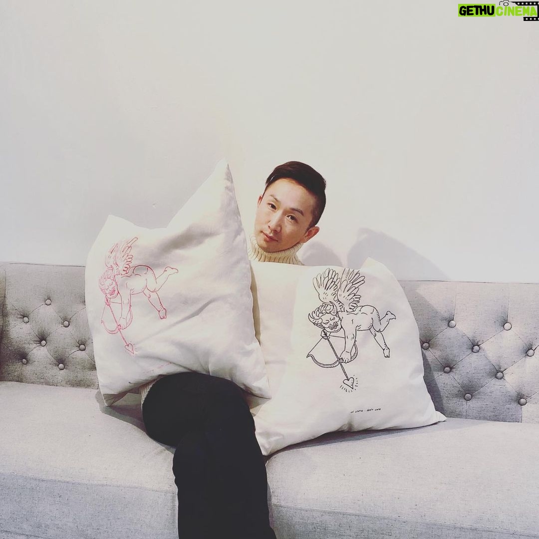 Kentaro Kameyama Instagram - You can put them on your #couch or #wear as a dress if you want... The #cutest #pillows ever invented in the #fashion history or not... Downtown Los Angeles