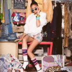 Kentaro Kameyama Instagram - Photoshoot with @jasminetoon @cmoscat @taraartistry at L.A.G. Vintage @lagvintage “California Night Sweater” Available at www.kentarokameyama.com Los Angeles, California