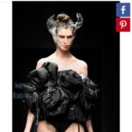 Kentaro Kameyama Instagram - This #photo was taken from my last #LAFW with @artheartsfashion . My theme/ #inspiration of this #collection was #sleepy #monster ; I had a dream about a #female monster with a bunch of black dots, and next day I started to work on this look... Also, thank you and ❤️ to @hectorsimancas creating this beautiful mask for me! Los Angeles, California