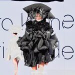 Kentaro Kameyama Instagram - My #inspiration for this look is #sleepy #monster . It was so much #fun making my monster, and debuting her in #NY #NYFW . Also, thank you @hectorsimancas making the #beautiful #mask and doing the #makeup ! You made my #show so much more fun and #crazier ! Manhattan, New York