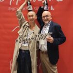 Kentaro Kameyama Instagram - Taki-san invited me to the Japan Food Expo at Hilton Studio City today! All the fresh seafood here was from Japan, and I had many sample tastings. Yum! さばきガールによるマグロの解体ショーはかっこよかったでーす！ #supportsake Hilton Los Angeles / Universal City