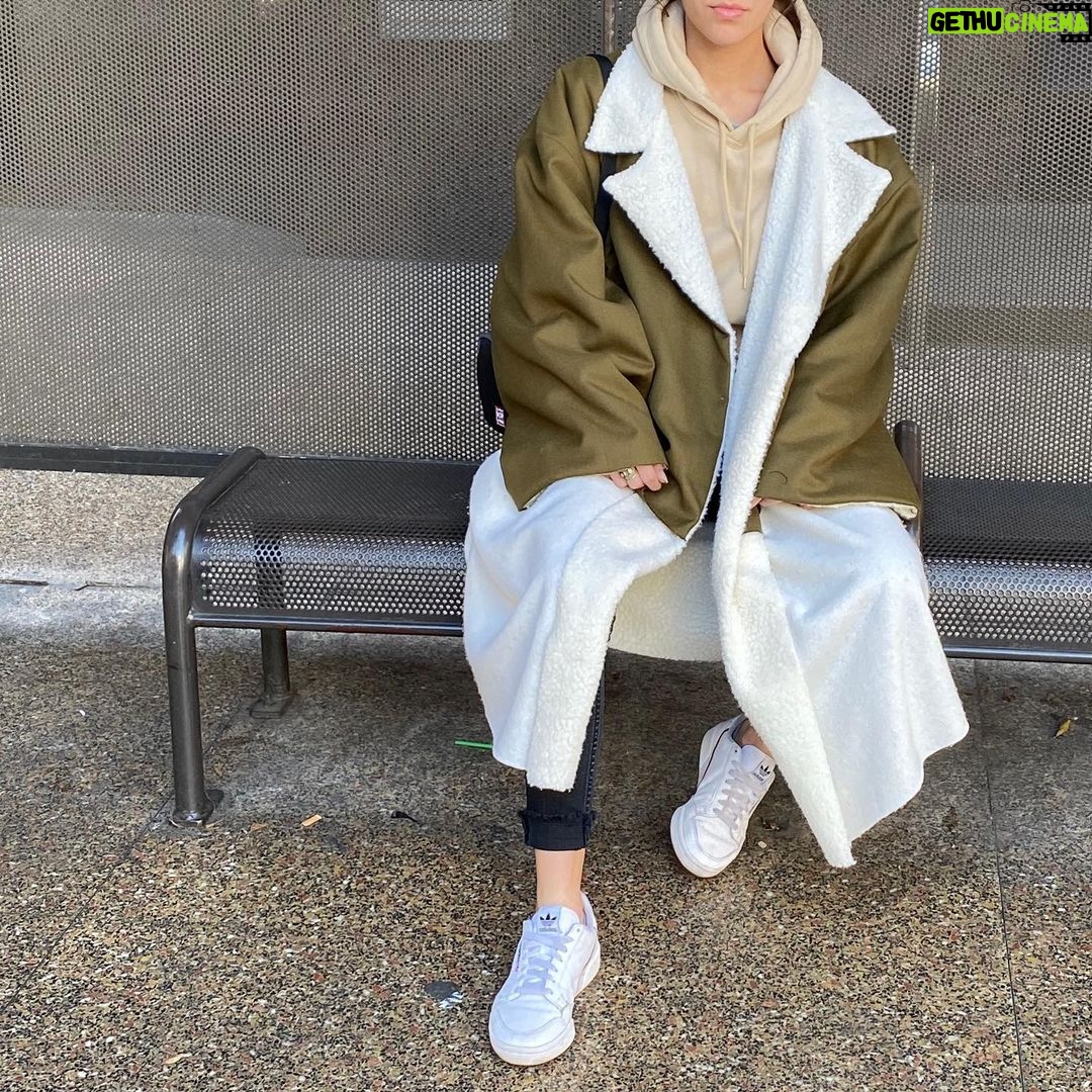 Kentaro Kameyama - 2.1K Likes - I booked my flight going back to #Japan on 12/25, and found out that my returning flight was horribly long. I decided to make a #cool, #modern and #edgy #snuggie that I can wear during my trip. It needs to look #fashionable and function as a blanket, and here it is...