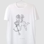 Kentaro Kameyama Instagram - #Collaborating with @shokonakashita . My #angel is not so #graceful , but #cute as #hell . Available at www.kentarokameyama.com Downtown Los Angeles