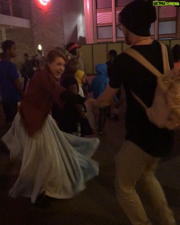 Kenton Duty Instagram - Anna and Kristoff cutting up a rug, Dancing in the moonlight, getting jiggy with it. “Whoo!” Enough said. #aboutlastnight✨ #disneybounding