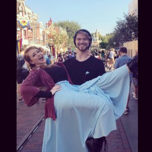 Kenton Duty Instagram - Anna and Kristoff went on a date to Disney #disneybounding @mosleyagin