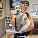 Kenton Duty Instagram – My little Polar Coyote. #Katana #happydog #happyman