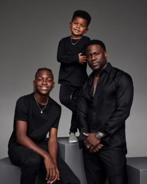 Kevin Hart Instagram - Happy Birthday Day to the coolest kid on the planet!!!!!! I’m happier because of you and ya energy son!!!!!! We love you #Harts #ZoBear #KingZo