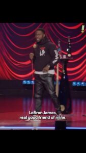 Kevin Hart Instagram - During the strike I couldn’t talk about my comedy special and all of the success that it had….I want to thank all of you for holding me down as usual. I love you all!!!!! If you haven’t watched it do yourself a favor and check it out!!!!! We are officially available on @primevideo & @appletv & @peacock …..Make sure you give yourself a “Reality Check” and laugh damn it!!!!!! #ComedicRockStarShit P.S I love my brother @kingjames 😂😂😂