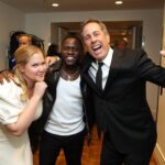 Kevin Hart Instagram - It was a great night of comedy with the Good + Foundation….. Credits for caption: @KevinMazur @goodplusfdn, @JessSeinfeld, @JerrySeinfeld, @AmySchumer, @RonnyChieng, @DNice ….. #LiveLoveLaugh