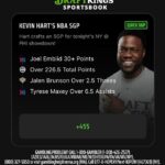 Kevin Hart Instagram – We’ve got a good matchup in Philly tonight! Who do you like?? Check out my picks on @draftkings_sportsbook #DKPartner